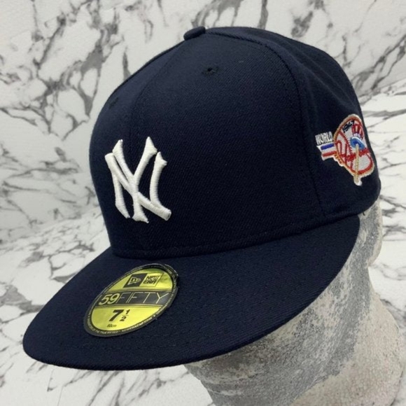 Men's New Era Cap Navy 1947 World Series NY Yankees 59FIFTY Limited Edition NWT - Picture 1 of 5